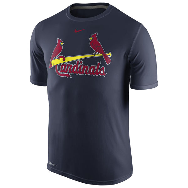MLB Men St. Louis Cardinals Nike Legend Wordmark 1.5 Performance TShirt  Navy->->Sports Accessory